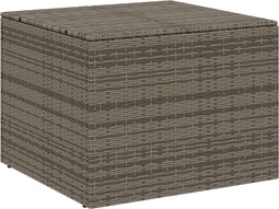vidaXL - Tuinbox - 291 - L - poly - rattan - grijs
