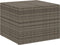 vidaXL - Tuinbox - 291 - L - poly - rattan - grijs