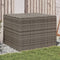 vidaXL - Tuinbox - 291 - L - poly - rattan - grijs