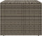vidaXL - Tuinbox - 291 - L - poly - rattan - grijs