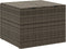 vidaXL - Tuinbox - 291 - L - poly - rattan - grijs
