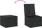 vidaXL - Tuinbox - 291 - L - poly - rattan - zwart