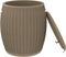 vidaXL - Tuinbox - 4-in-1 - polypropeen - lichtbruin