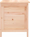 vidaXL - Tuinbox - 50x49x56,5 - cm - massief - vurenhout