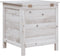 vidaXL - Tuinbox - 50x49x56,5 - cm - massief - vurenhout - wit