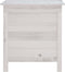 vidaXL - Tuinbox - 50x49x56,5 - cm - massief - vurenhout - wit