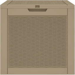 vidaXL - Tuinbox - 55,5x43x53 - cm - polypropeen - lichtbruin