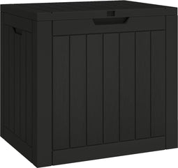 vidaXL - Tuinbox - 55,5x43x53 - cm - polypropeen - zwart