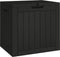 vidaXL - Tuinbox - 55,5x43x53 - cm - polypropeen - zwart