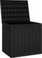 vidaXL - Tuinbox - 55,5x43x53 - cm - polypropeen - zwart
