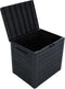 vidaXL - Tuinbox - 58,5x46x55 - cm - polypropeen - antracietkleurig