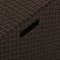 vidaXL - Tuinbox - 60x54x41 - cm - PP - rattan - bruin