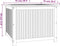 vidaXL - Tuinbox - 75x75x58 - cm - massief - acaciahout