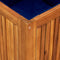 vidaXL - Tuinbox - 75x75x58 - cm - massief - acaciahout