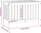 vidaXL - Tuinbox - 76x42,5x54 - cm - massief - grenenhout