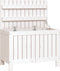 vidaXL - Tuinbox - 76x42,5x54 - cm - massief - grenenhout - wit