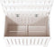 vidaXL - Tuinbox - 76x42,5x54 - cm - massief - grenenhout - wit