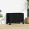 vidaXL - Tuinbox - 76x42,5x54 - cm - massief - grenenhout - zwart