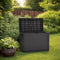 vidaXL - Tuinbox - 78x44x55 - cm - antraciet