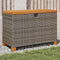 vidaXL - Tuinbox - 80x40x48 - cm - poly - rattan - en - acaciahout - grijs