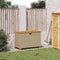 vidaXL - Tuinbox - 80x40x48 - cm - poly - rattan - en - acaciahout - beige