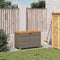 vidaXL - Tuinbox - 80x40x48 - cm - poly - rattan - en - acaciahout - grijs