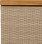 vidaXL - Tuinbox - 80x40x48 - cm - poly - rattan - en - acaciahout - beige