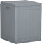 vidaXL - Tuinbox - 90 - L - PP - rattan - grijs