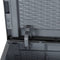 vidaXL - Tuinbox - 90 - L - PP - rattan - grijs