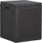 vidaXL - Tuinbox - 90 - L - PP - rattan - zwart