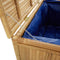 vidaXL - Tuinbox - 90x52x55 - cm - bamboe