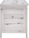 vidaXL - Tuinbox - 99x49,5x58,5 - cm - massief - vurenhout - wit