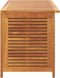 vidaXL - Tuinbox - met - jaloezieën - 113x50x56 - cm - massief - acaciahout