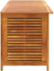 vidaXL - Tuinbox - met - jaloezieën - 150x50x56 - cm - massief - acaciahout
