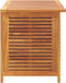 vidaXL - Tuinbox - met - jaloezieën - 90x50x56 - cm - massief - acaciahout