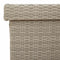vidaXL - Tuinbox - met - wielen - 160x55x75 - cm - poly - rattan - lichtgrijs