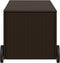 vidaXL - Tuinbox - met - wielen - 190 - L - poly - rattan - bruin