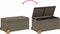 vidaXL - Tuinbox - met - wielen - 190 - L - poly - rattan - grijs