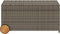 vidaXL - Tuinbox - met - wielen - 190 - L - poly - rattan - grijs