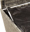 vidaXL - Tuinbox - met - wielen - 190 - L - poly - rattan - grijs