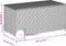 vidaXL - Tuinbox - met - wielen - 190 - L - poly - rattan - zwart