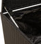 vidaXL - Tuinbox - met - wielen - 190 - L - poly - rattan - zwart