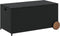 vidaXL - Tuinbox - met - wielen - 190 - L - poly - rattan - zwart