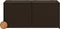 vidaXL - Tuinbox - met - wielen - 283 - L - poly - rattan - bruin