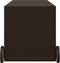 vidaXL - Tuinbox - met - wielen - 283 - L - poly - rattan - bruin