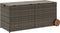 vidaXL - Tuinbox - met - wielen - 283 - L - poly - rattan - grijs