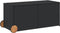vidaXL - Tuinbox - met - wielen - 283 - L - poly - rattan - zwart