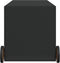 vidaXL - Tuinbox - met - wielen - 283 - L - poly - rattan - zwart