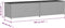 vidaXL - Tuinbox - met - wielen - 469 - L - poly - rattan - gemengd - beige