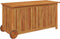 vidaXL - Tuinbox - met - wieltjes - 113x50x58 - cm - massief - acaciahout